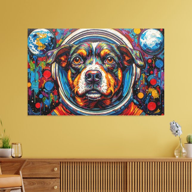 HUNDE IM ALL-8 LEINWANDDRUCK (Insitu (Wohnzimmer))