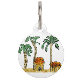 Hunde im Paradies Haustiermarke