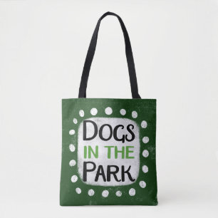 Hunde im Park Tote Bag