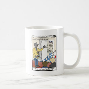 Hunde-Immobilienverkauf Lustige Geschenke & T-Shir Tasse