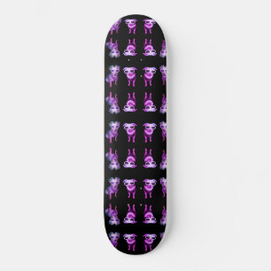 Hunde in Brille Skateboard