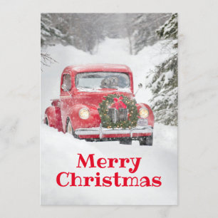 Hunde in einem Lastwagen Einladung