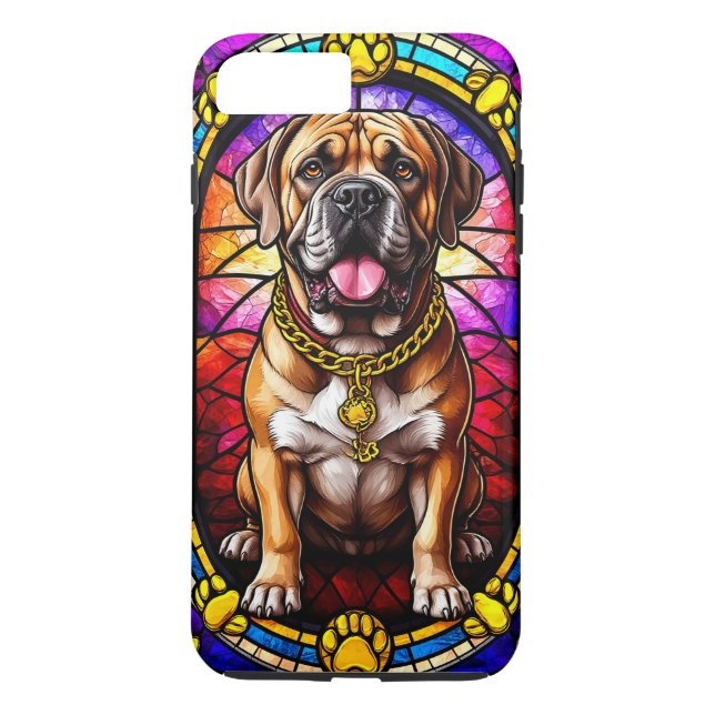 Hunde in lebhaften Farben und Details Case-Mate iPhone Hülle (Rückseite)