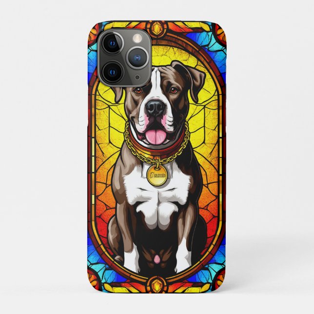 Hunde in lebhaften Farben und Details Case-Mate iPhone Hülle (Rückseite)