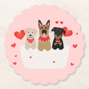 Hunde in Liebe Untersetzer