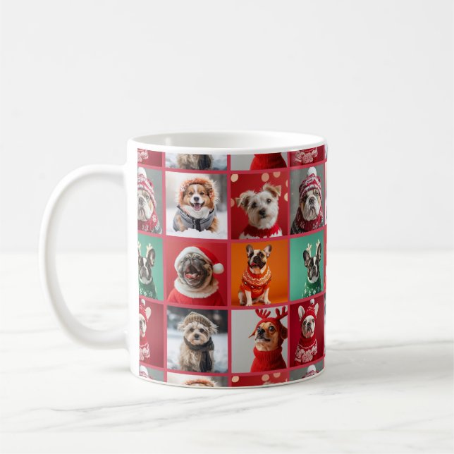 Hunde in Sweaters Coffee Tasse (Links)