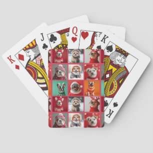 Hunde in Sweaters Poker Cards spielen Spielkarten