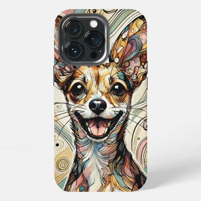 Hunde iPhone 13 Pro Tough Case Hülle (Hinten)