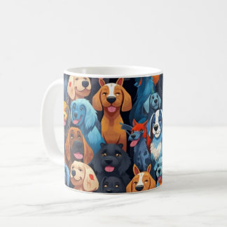 Hunde Kaffee-Tasse Kaffeetasse