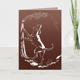 Hunde Karten Personalisierter Hund Art Grußkarte