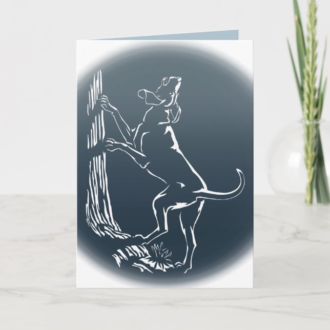 Hunde Karten Personalisierter Hund Art Grußkarte (Vorderseite)