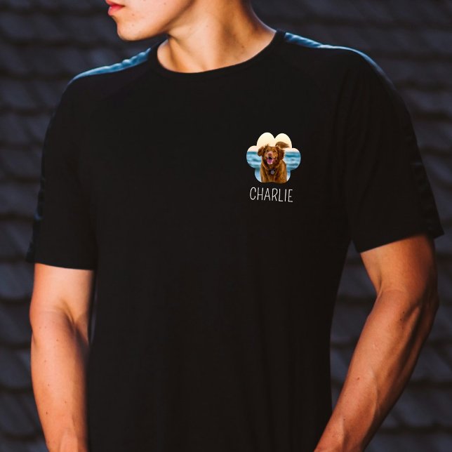Hunde Katze Pet Foto & Name T - Shirt (Von Creator hochgeladen)