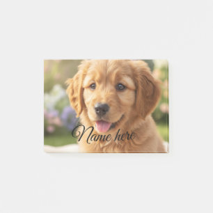 Hunde-Katzen-Name Foto-Vorlage einfach minimalisti Post-it Klebezettel