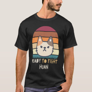 Hunde- & Katzenbekleidung  Bereit zu kämpfen Huan  T-Shirt