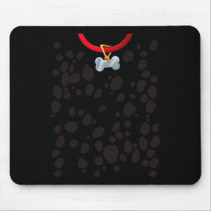 Hunde Kostüme Dalmations Spots Puppy Print Hallowe Mousepad