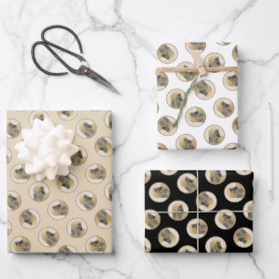 Hunde Kunst Geschenkpapier Set