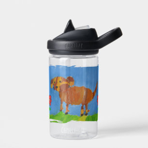 Hunde "Kunst von Kindern" Trinkflasche