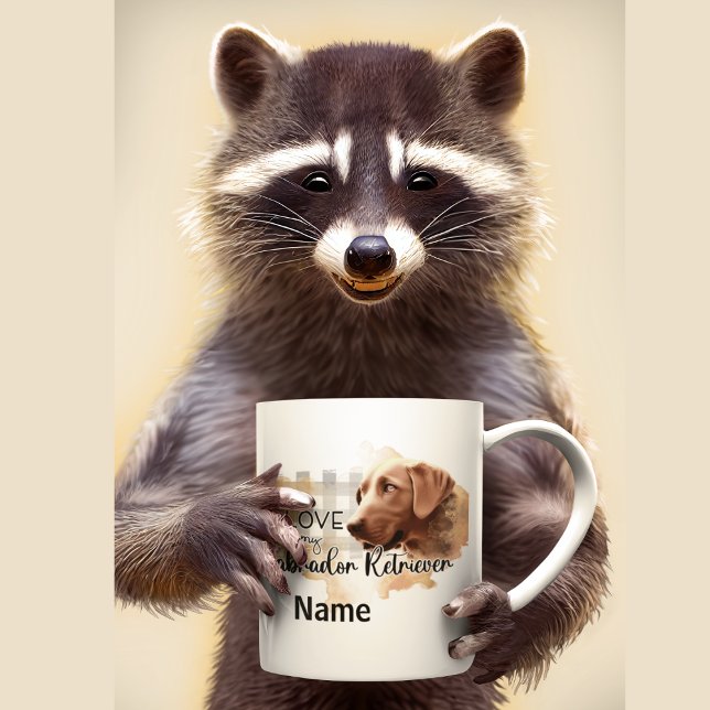 Hunde Labrador Retriever Tasse Kaffee, Cup (Labrador Retiever Dog Pet Coffee Mug)