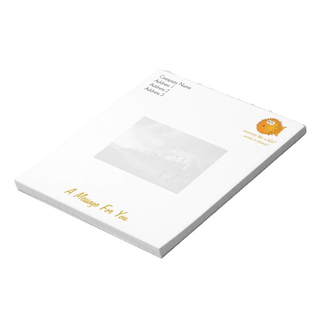 Hunde laufen notizblock (Rotiert)