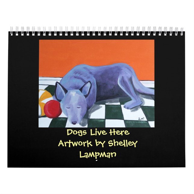 Hunde leben hier kalender (Titelbild)