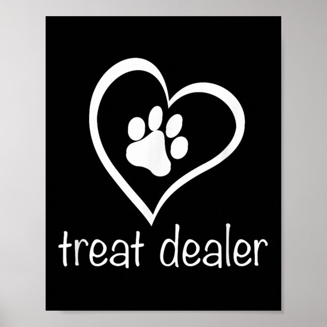 Hunde Leckerei Er Funny Spaß Hundebesitzer Hunde L Poster (Vorne)