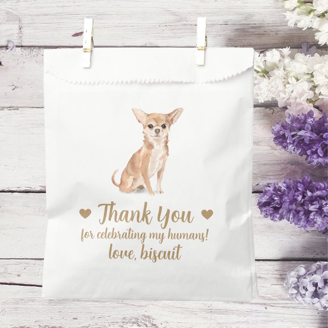 Hunde Leckerei Gastgeschenk Hochzeit Beutel Geschenktütchen (Von Creator hochgeladen)