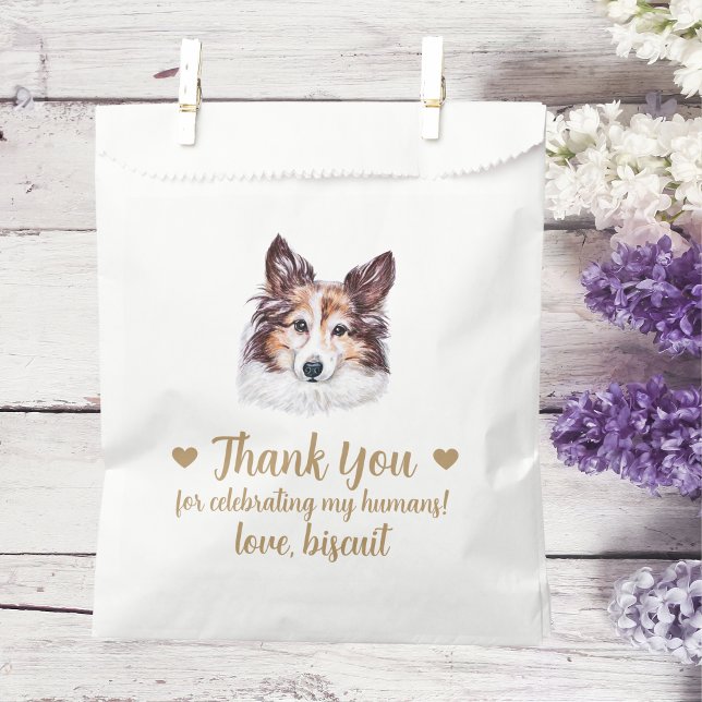 Hunde Leckerei Gastgeschenk Hochzeit Beutel Geschenktütchen (Von Creator hochgeladen)