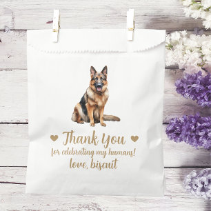 Hunde-Leckerei-Hochzeitsgeschenktüte Geschenktütchen