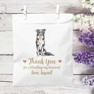 Hunde-Leckerei-Hochzeitsgunstbeutel Geschenktütchen