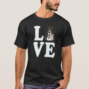 Hunde Liebe Berner Hund für Männer und Frauen T-Shirt
