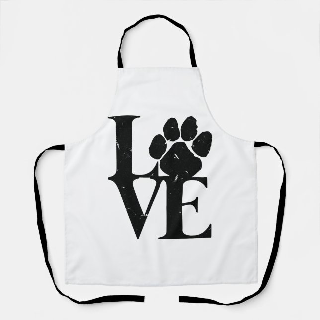 Hunde Liebe Hunde Schürze (Vorderseite)