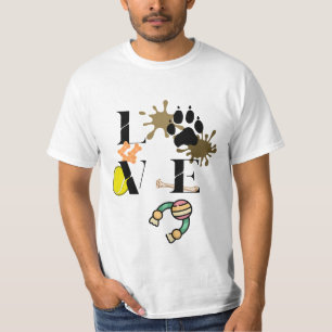 "Hunde-Liebe" Männer T-Shirt