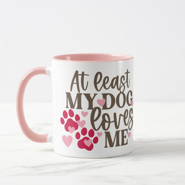 HUNDE LIEBE MICH TASSE (Links)