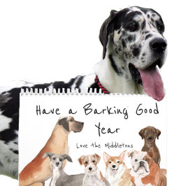 Hunde lieben Tee-Fun-Quote Kalender