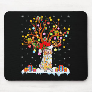 Hunde Liebhaber hässliche Weihnachten Australian S Mousepad