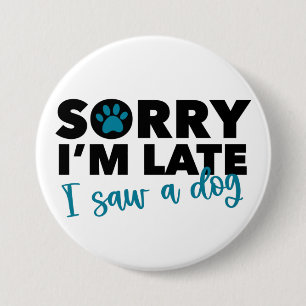 Hunde Liebhaber Lustiger Button