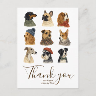 Hunde Liebhaber Pullover Gemütlich Postkarte