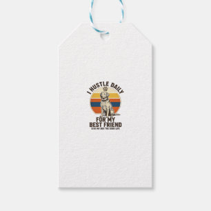 Hunde Liebhaber Shirt Vintage Gravur Hart Arbeiten Geschenkanhänger