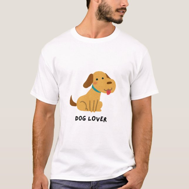 HUNDE LIEBHABER T-Shirt (Vorderseite)
