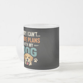 Hunde-Liebhaber-Tasse Mattglastasse