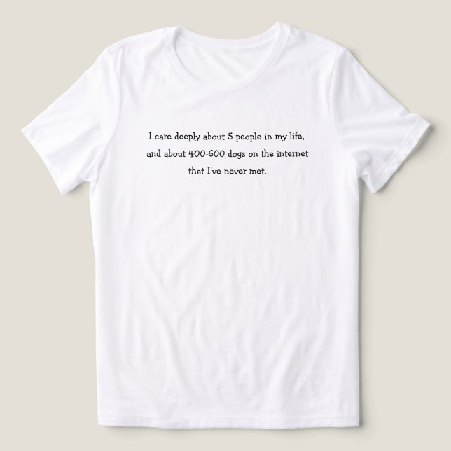 HUNDE LIEBHABER  Tri-Blend SHIRT (Design Vorderseite)