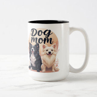 Hunde Liebhaber Zweifarbige Tasse