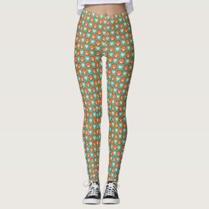 Hunde liebt Leggings für Paw Prints und Herz-Muste