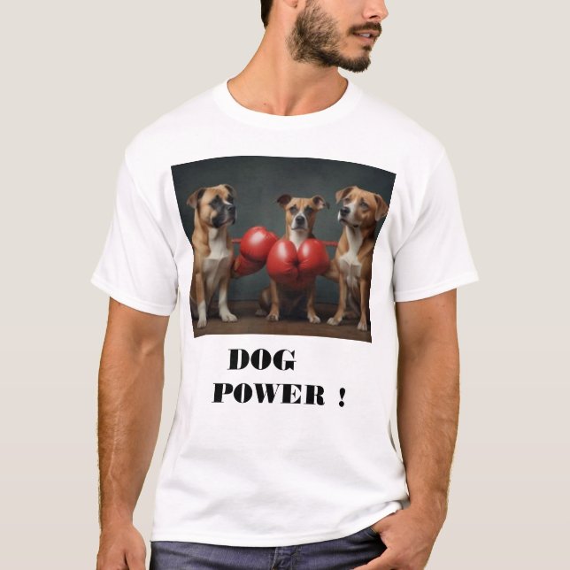 HUNDE LIEBT TRAAM! T-Shirt (Vorderseite)