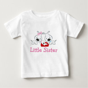 Hunde Little Sister Baby T-shirt