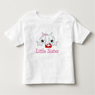 Hunde Little Sister Kleinkind T-shirt