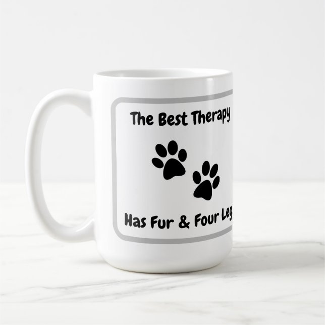 Hunde Lover Kaffee Tasse (Links)
