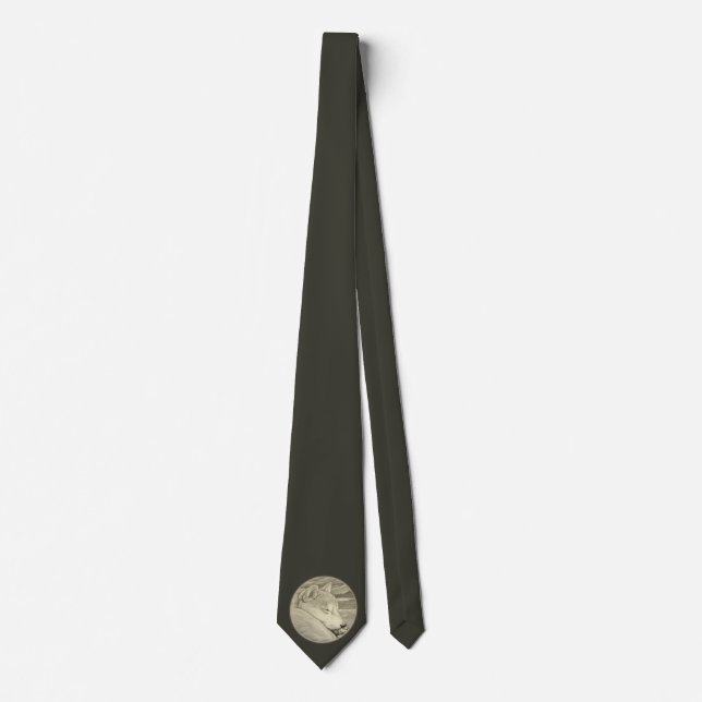 Hunde Lover Krawatte Shiba Inu Dog Neckties indivi (Vorderseite)