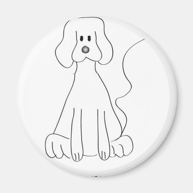 Hunde Lovers United Magnet (Vorne)