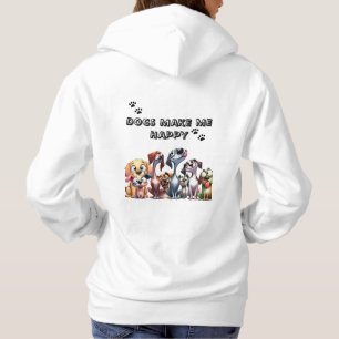 Hunde machen mich glücklich hoodie